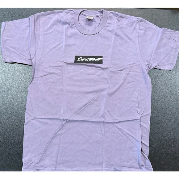 Supreme Futura Box Logo Purple T-Shirt*NEW in BAG*Size M - Picture 4 of 6